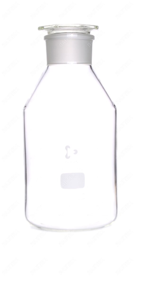 Склянка для реактивов  5000 мл, светлая, широкое горло, DWK (Schott Duran), 211857307